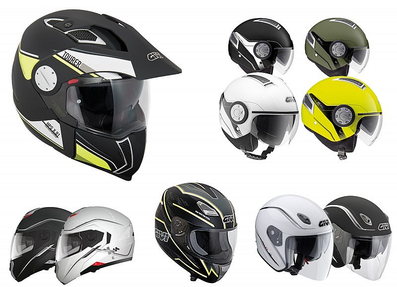3 tipos de casco para moto