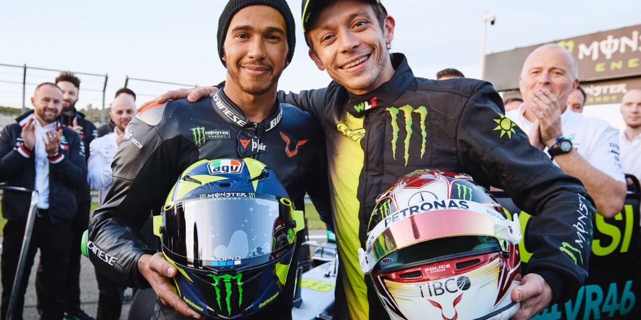 46 Rossi vs 44 Hamilton