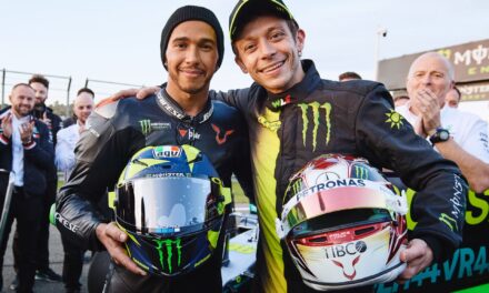 46 Rossi vs 44 Hamilton