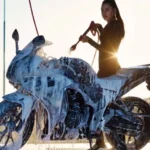 Como lavar una moto?