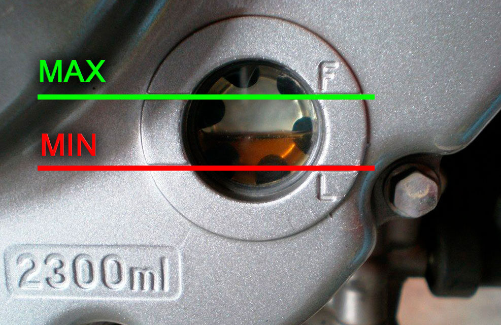 Como revisar y medir el aceite de tu moto?