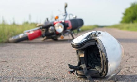 La caida mas comun en moto