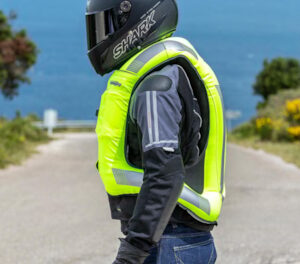 Airbag en los trajes de moto