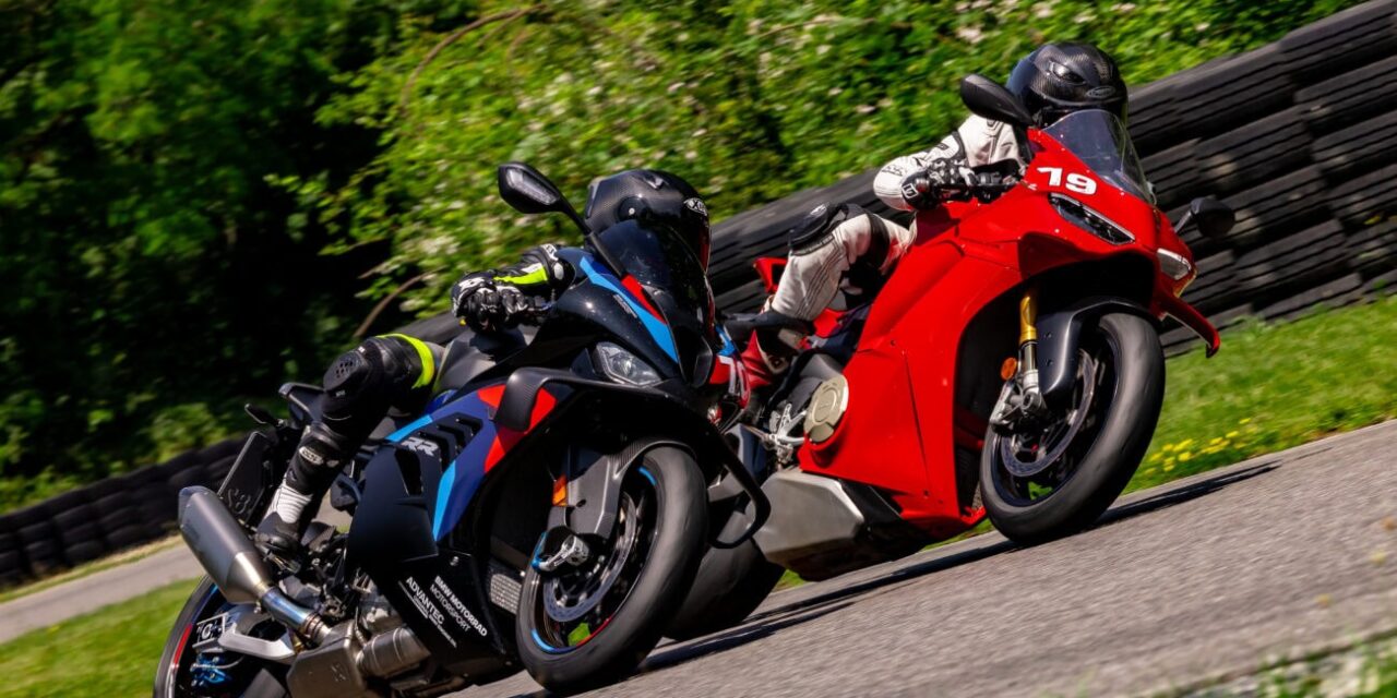Ducati Panigale V4 vs BMW S1000RR…