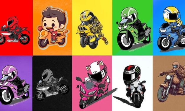 Colores prohibidos en moto…