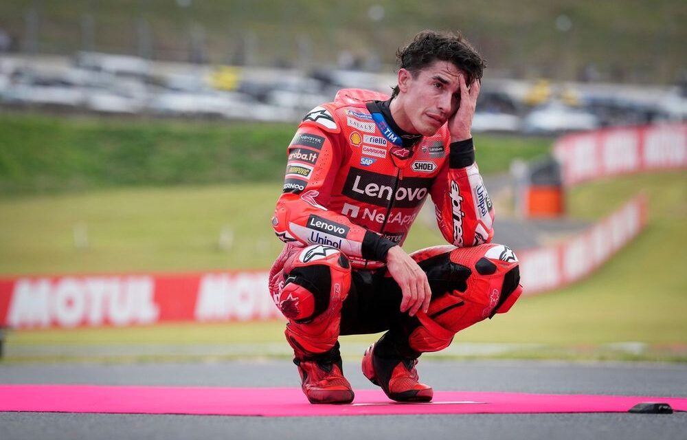 Que esta pasando con Marc Marquez ?